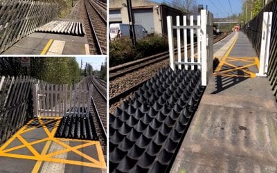 Anti-Trespass Panels Deployed at Seeton Station