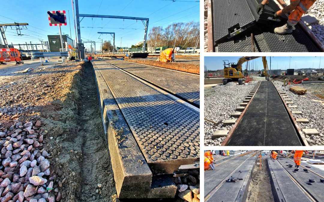 Brent Cross Sidings In London