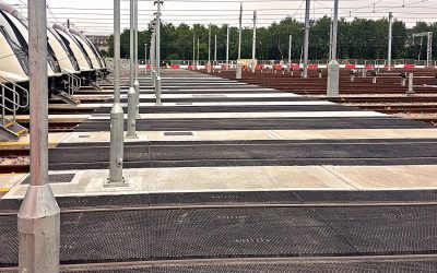 33 Rail Crossings Installed In Old Oak Common, London