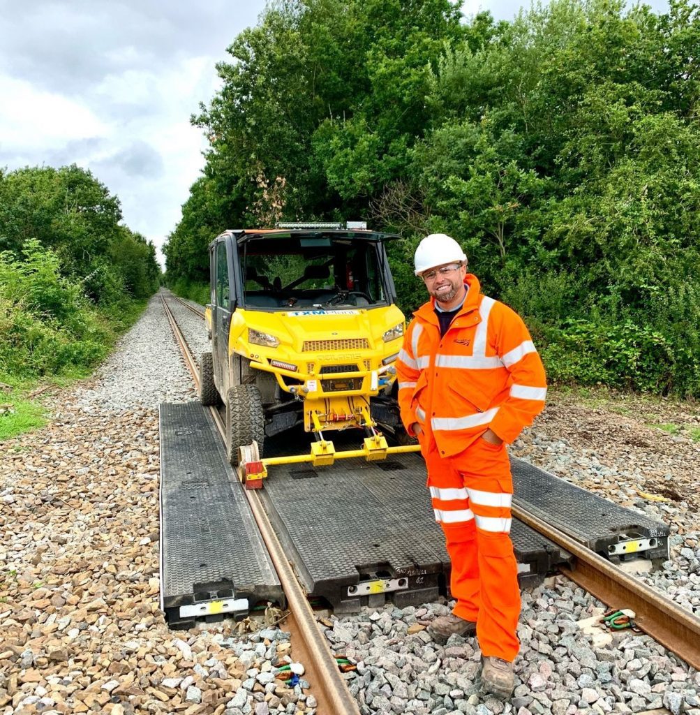 Passage à niveau du réseau ferroviaire à Okehampton, Devon