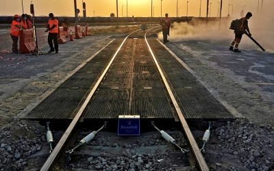 Saudi Arabia Rail Crossing Installation