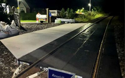New Rail Crossing In Scotby, Carlisle