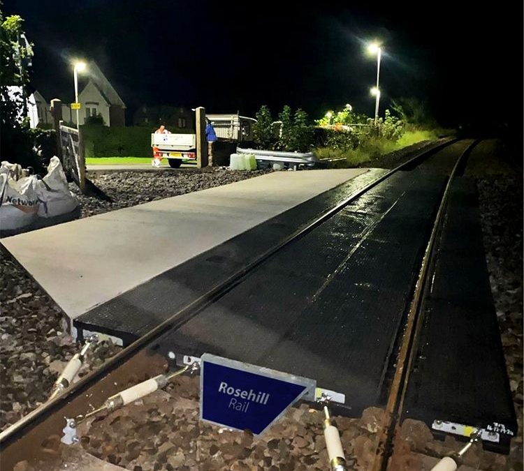 New Rail Crossing In Scotby, Carlisle