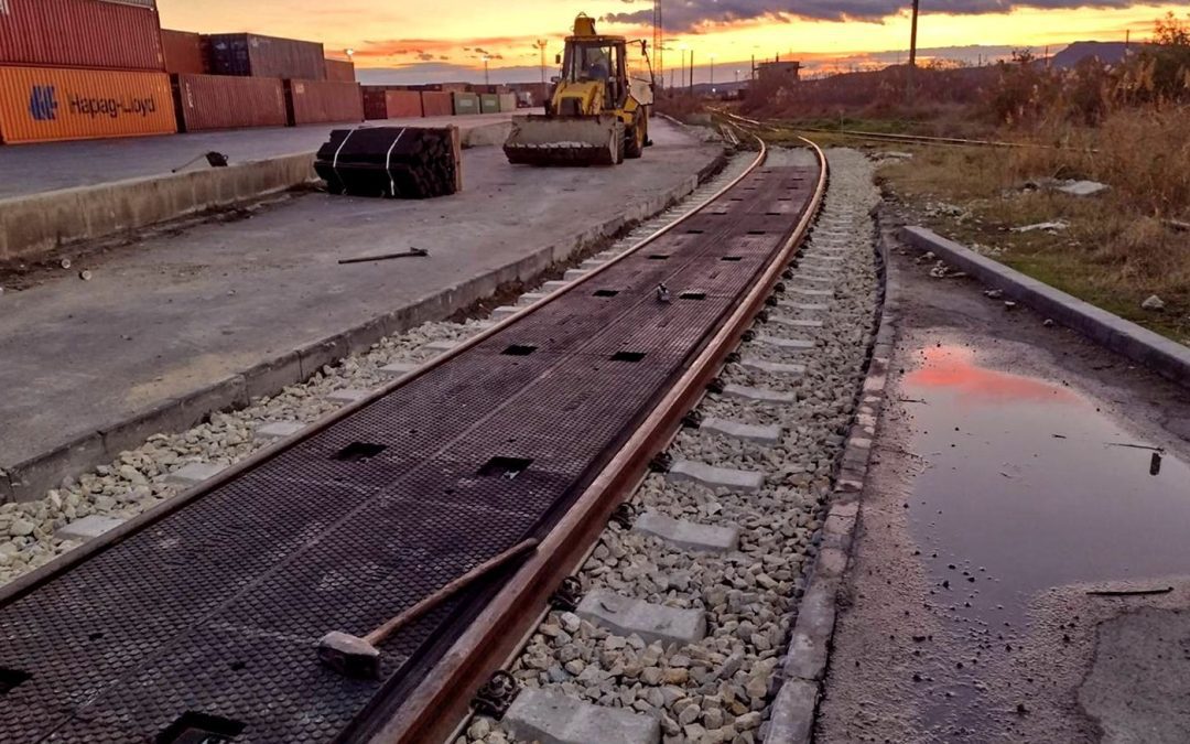 Road Crossing Upgrade At The Port Of Varna, Bulgaria