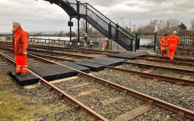 Baseplate Crossing Panels Installed In Bo’ness, Scotland.