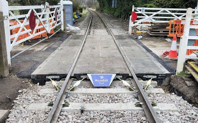 Replacement Level Crossing At Chinnor & Princes Risborough Heritage Railway