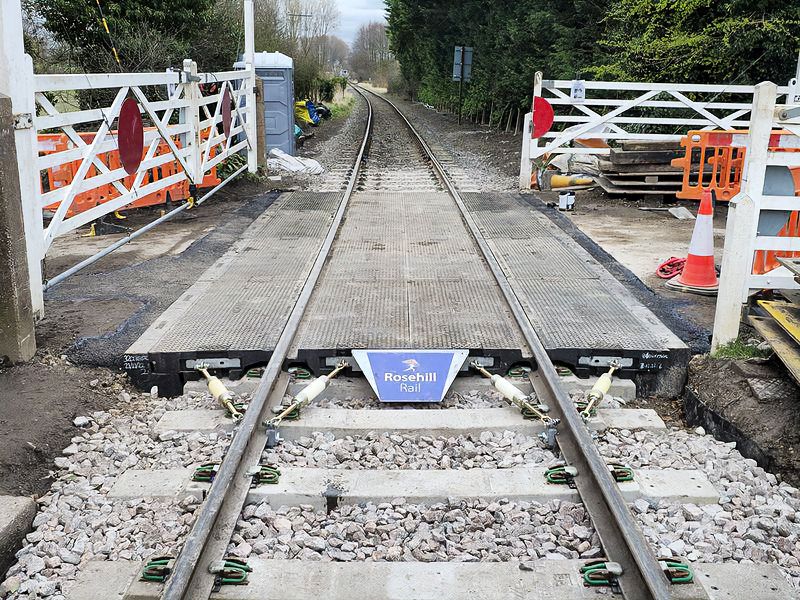 Replacement Level Crossing At Chinnor & Princes Risborough Heritage Railway