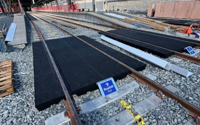 Rosehill Baseplate Level Crossings Installed At Belfast’s Grand Central Station