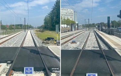 New Level Crossings Along Light Rail Route In Copenhagen