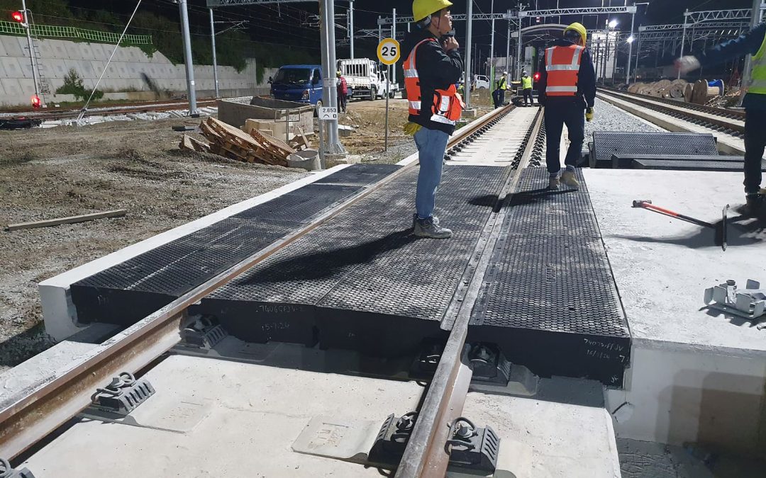 Rosehill Rail Baseplate Systems Installed In Seoul, South Korea.